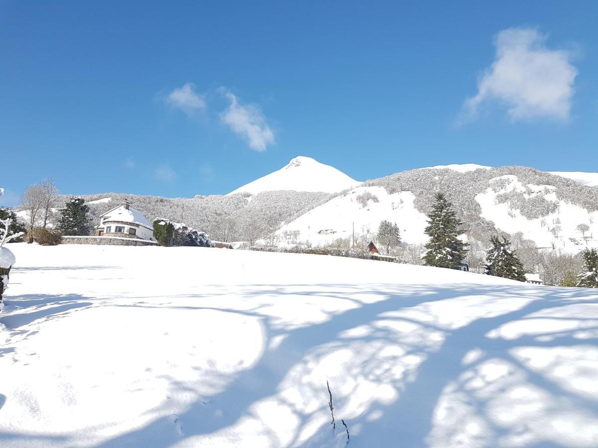 Vila Chalet Avec Vue Panoramique Sur Le Plomb Du Cantal Saint-Jacques-des-Blats Exteriér fotografie